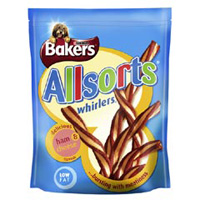 Bakers Allsorts Whirlers (150g)