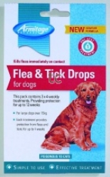 Flea & Tick Drops for Large Dogs (12