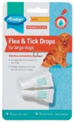 Flea & Tick Drops for Large Dogs (4