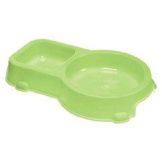 Good Girl Twin None Slip Plastic Cat Bowl