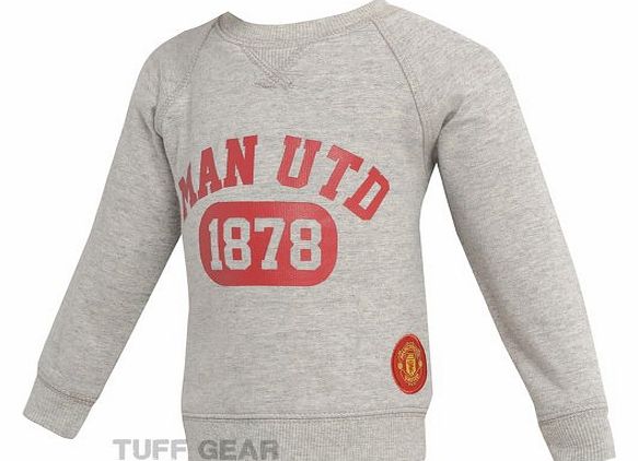 Armyandworkwear Manchester United FC Baby Football Sweatshirt Babies Shirt Top Official Product (12-18 Months)