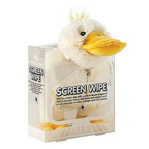 Animal Screen Wipe Duck