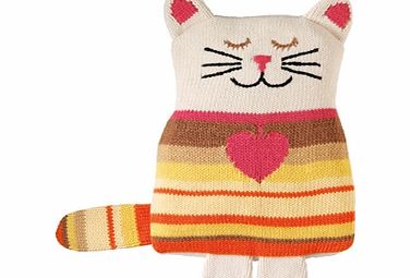 Aroma Home Knitted Cat Animal Hottie