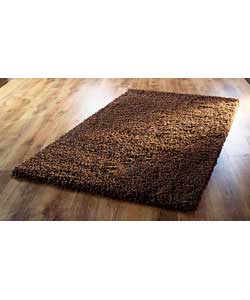 Arran Heavy Weight Shaggy Rug - Chocolate 160 x 120cm