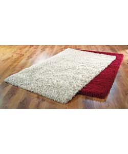 arran Heavy Weight Shaggy Rug - Red 160 x 120cm