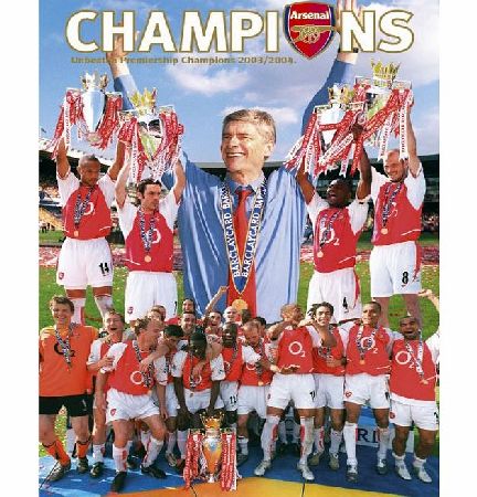 Arsenal 04 Champions Poster