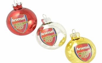 Arsenal Accessories  Arsenal Tree Baubles (round)