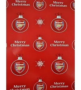  Arsenal Xmas Gift Roll Wrap