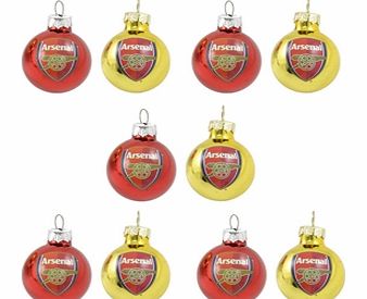 Arsenal Accessories  Arsenal Xmas Logo Baubles