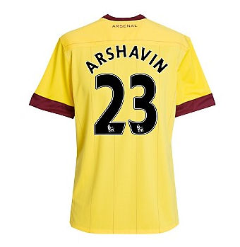 Adidas 2010-11 Arsenal Nike Away Shirt (Arshavin 23)