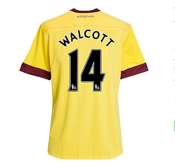 Adidas 2010-11 Arsenal Nike Away Shirt (Walcott 14)