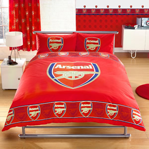 Arsenal Bedding - Border Crest Double Duvet Set