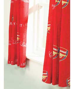 Arsenal Curtains - 66 x 54 inches