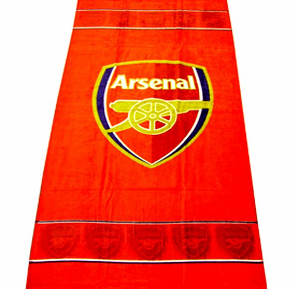 Arsenal FC Border Printed Towel