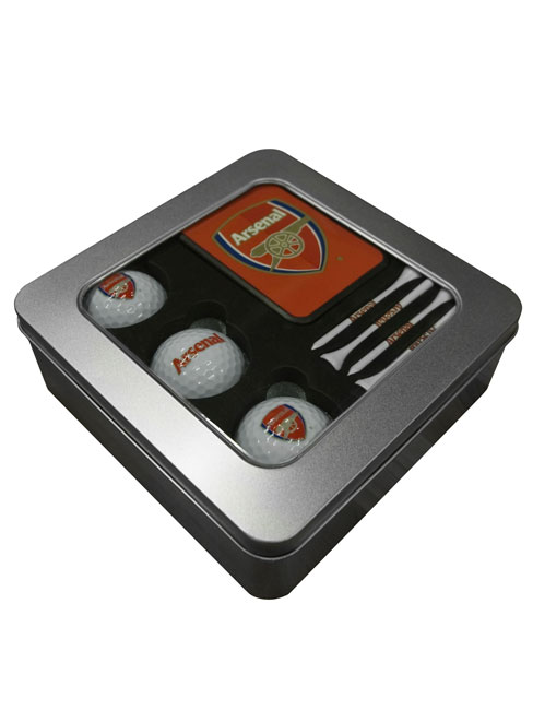 Arsenal FC Golf Tin Gift Set