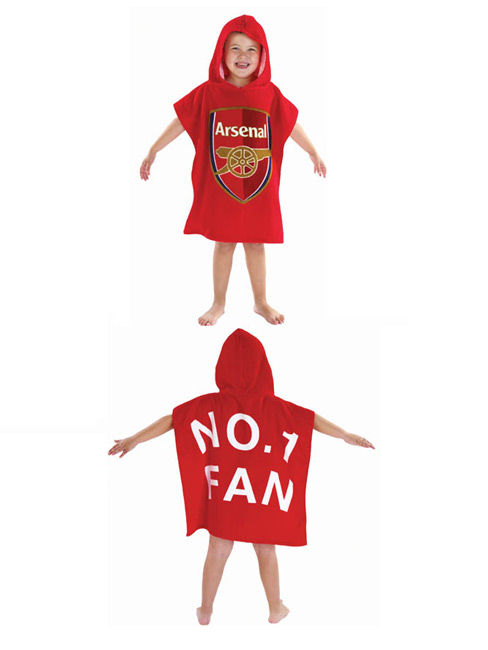 Arsenal FC Poncho Hooded Towcho Towel