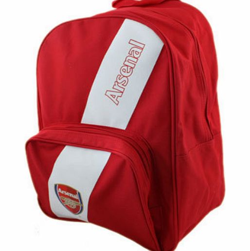 Arsenal FC Stripe Backpack Rucksack Bag
