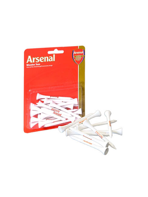 Arsenal FC Wooden Golf Tees (pack of 30)