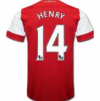 Nike 2010-11 Arsenal Nike Home Shirt (Henry 14)