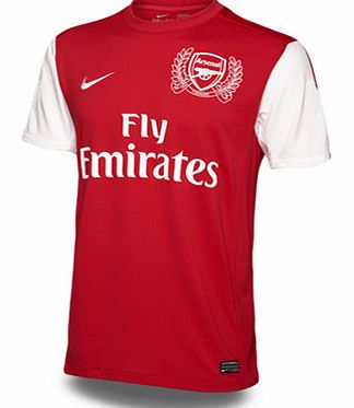 Arsenal Home Shirt Nike 2011-12 Arsenal Home 125 Year Football Shirt