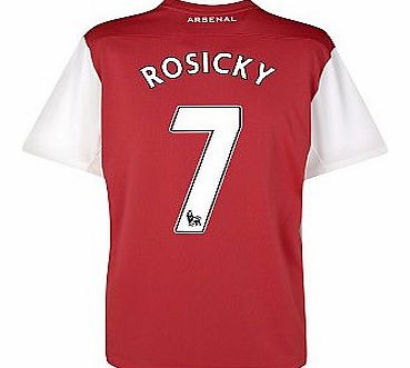 Nike 2011-12 Arsenal Nike Home Shirt (Rosicky 7)