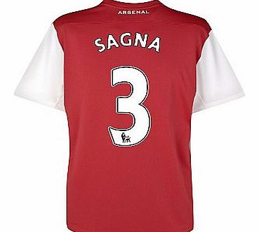 Nike 2011-12 Arsenal Nike Home Shirt (Sagna 3)