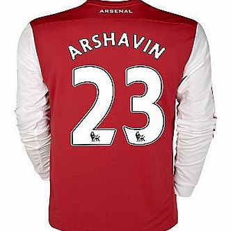 Nike 2011-12 Arsenal Nike L/S Home Shirt (Arshavin 23)