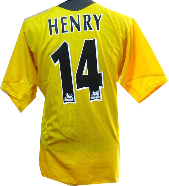 Arsenal Nike 06-07 Arsenal away (Henry 14)
