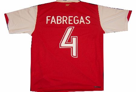Arsenal Nike 06-07 Arsenal home (Fabregas 4) CL style