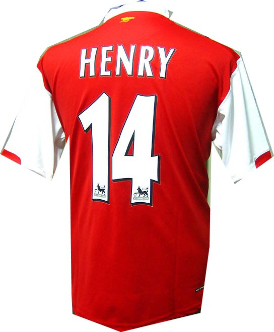 Arsenal Nike 06-07 Arsenal home (Henry 14) - Kids