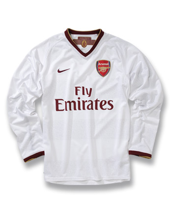 Arsenal Nike 07-08 Arsenal L/S away