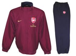 Arsenal Nike 07-08 Arsenal Woven Tracksuit (Maroon)