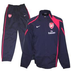 Arsenal Nike 07-08 Arsenal Woven Tracksuit (Navy) - Kids