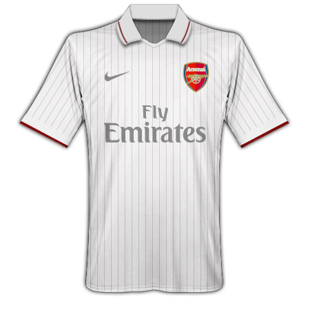 Arsenal Nike 09-10 Arsenal 3rd shirt