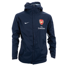 Arsenal Nike 09-10 Arsenal Basic Rainjacket (navy)