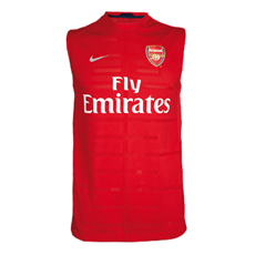 Nike 09-10 Arsenal Sleeveless jersey (red)