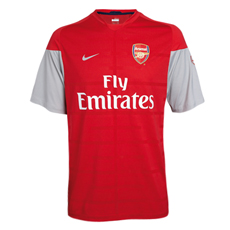 Nike 09-10 Arsenal Training shirt (red)