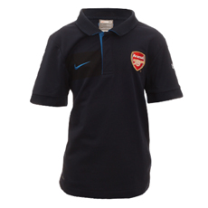 Arsenal Nike 09-10 Arsenal Travel Polo (navy) - Kids