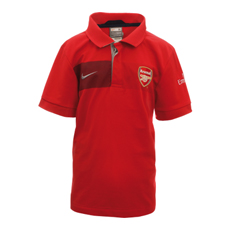 Nike 09-10 Arsenal Travel Polo (red)