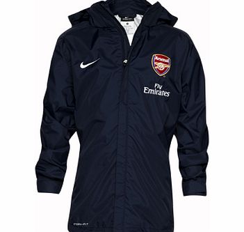 Arsenal Nike 2010-11 Arsenal Nike Rainjacket (Navy) - Kids