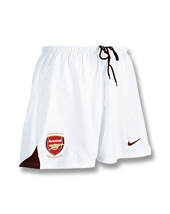 Nike Arsenal home shorts 05/06