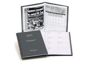 Arsenal Personalised Football A5 Diary