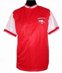 Arsenal Toffs Arsenal 1985 Centenary Shirt