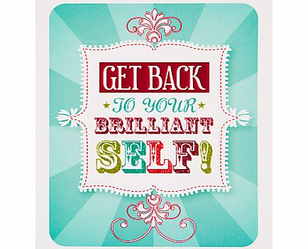 Art File Get Well Greeting Card