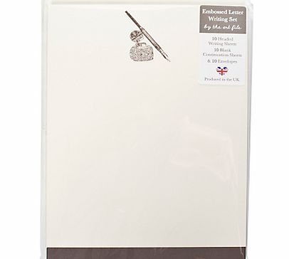 Art File Inkwell Writing Set