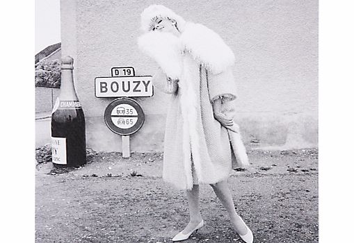 Art Press Model by Bouzy Sign Greeting Card