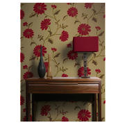 Arthouse Chelsea Red Wallpaper