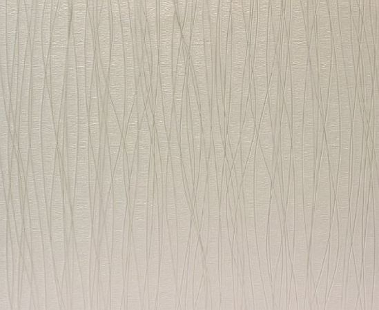 Arthouse NEW LUXURY ARTHOUSE TREVISO ITALIAN STYLE HEAVYWEIGHT VINYL TEXTURED WALLPAPER (IVORY 269003)