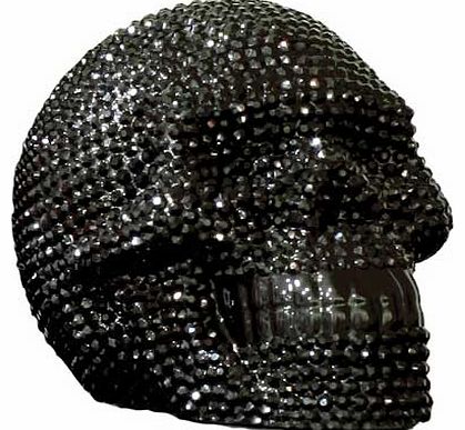 Arthouse Star Studded Black Skull - Small