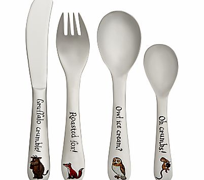 Arthur Price Gruffalo Childs Cutlery Set, 4 Piece